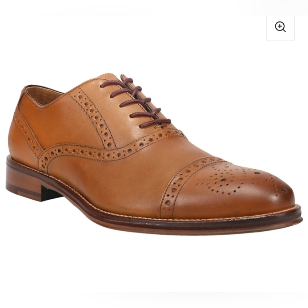 Johnston & Murphy Tan Oxford Shoes